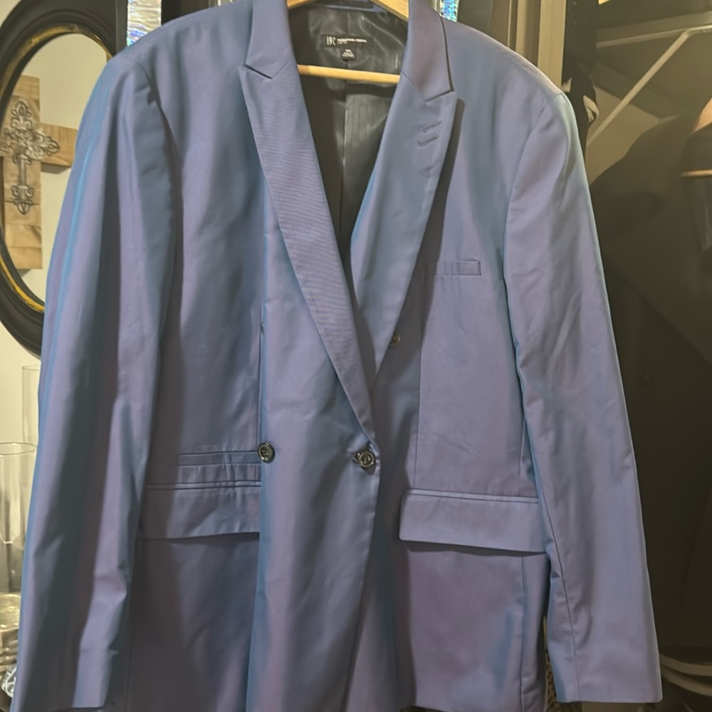 New INC Iridescent Double Breasted Sportcoat